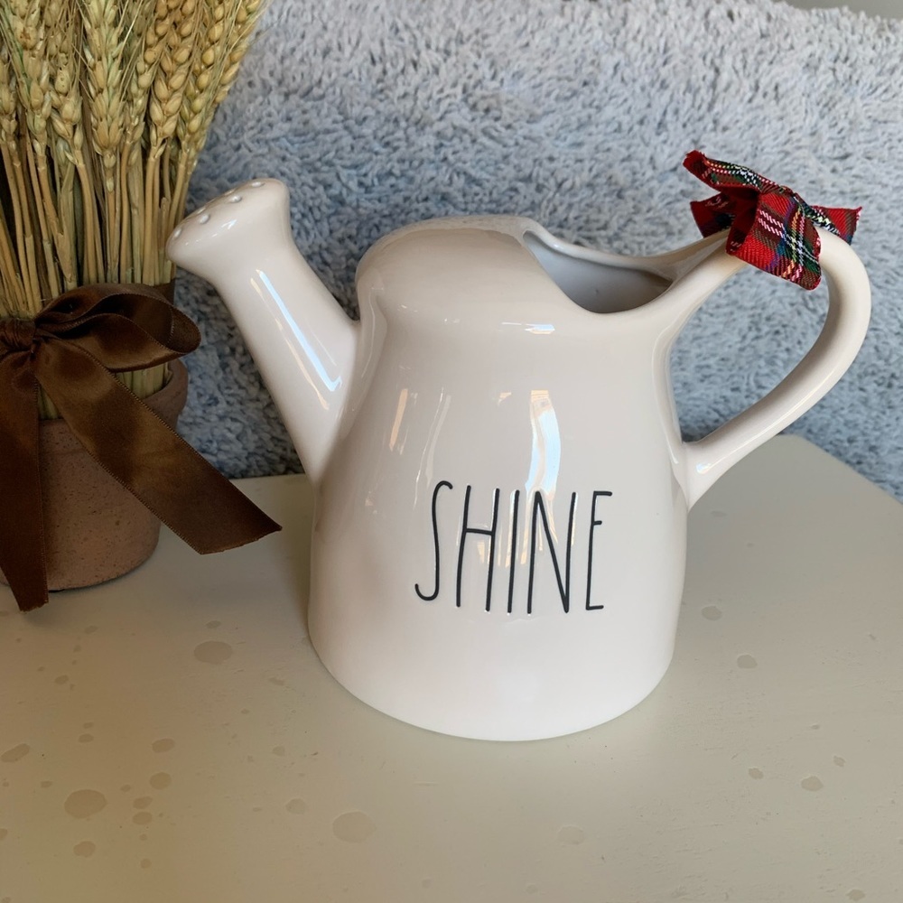 Rae Dunn SHINE watering can